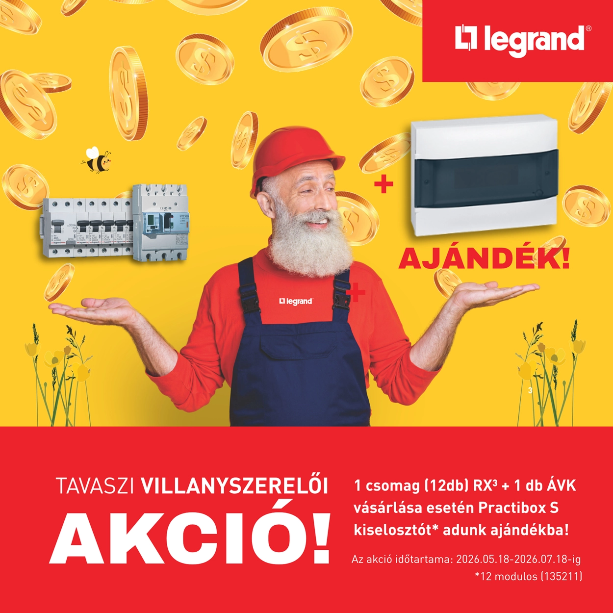 Villanyszerelői akció